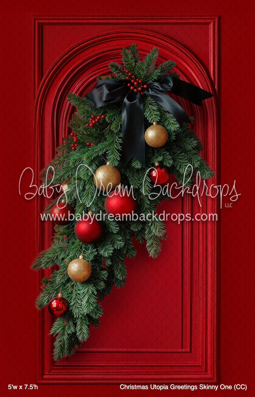 Christmas Utopia Greetings Skinny One (CC)