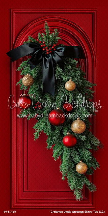 Christmas Utopia Greetings Skinny Two (CC)