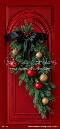 Christmas Utopia Greetings Skinny Two (CC)