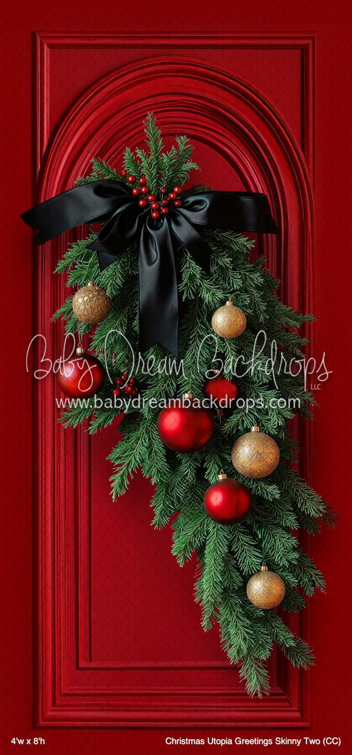 Christmas Utopia Greetings Skinny Two (CC)