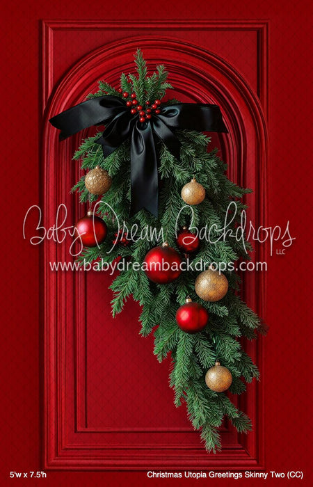 Christmas Utopia Greetings Skinny Two (CC)