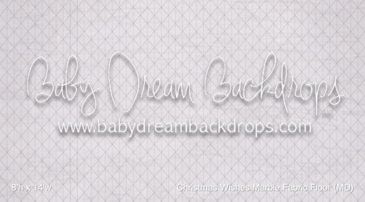 Christmas Wishes Marble Fabric Floor (MD)