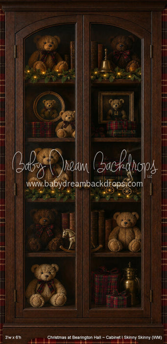 Christmas at Bearington Hall ~ Cabinet I Skinny Skinny (WM)