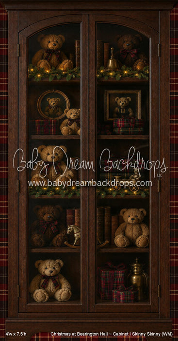 Christmas at Bearington Hall ~ Cabinet I Skinny Skinny (WM)