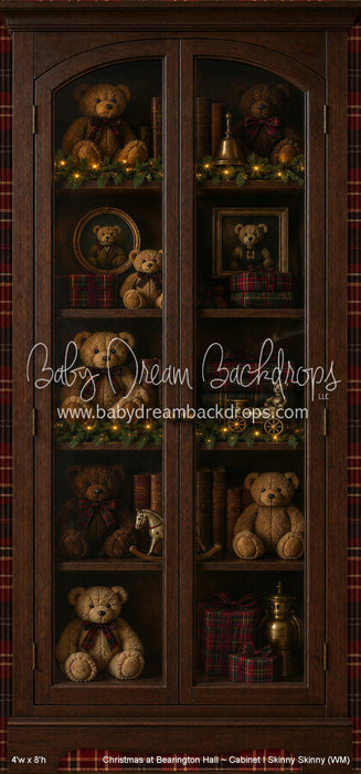 Christmas at Bearington Hall ~ Cabinet I Skinny Skinny (WM)