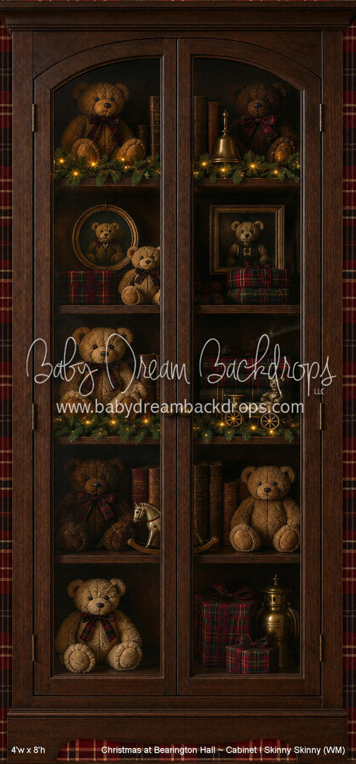 Christmas at Bearington Hall ~ Cabinet I Skinny Skinny (WM)