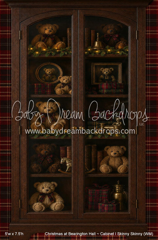 Christmas at Bearington Hall ~ Cabinet I Skinny Skinny (WM)
