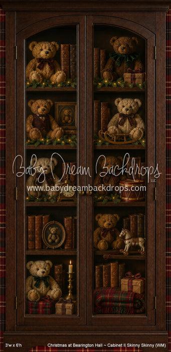 Christmas at Bearington Hall ~ Cabinet II Skinny Skinny (WM)