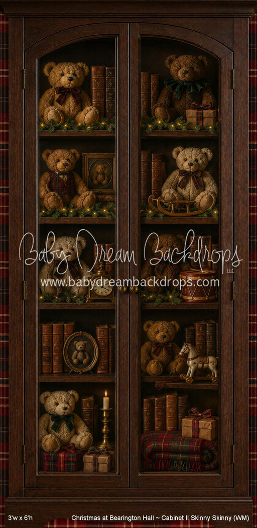 Christmas at Bearington Hall ~ Cabinet II Skinny Skinny (WM)