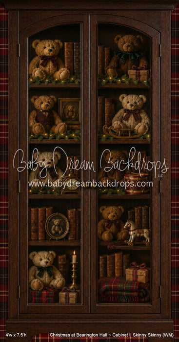 Christmas at Bearington Hall ~ Cabinet II Skinny Skinny (WM)