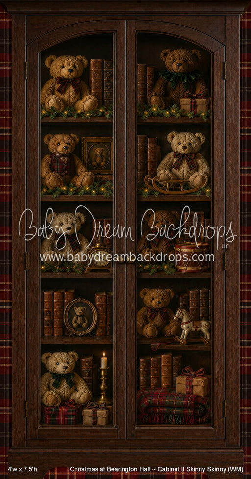 Christmas at Bearington Hall ~ Cabinet II Skinny Skinny (WM)