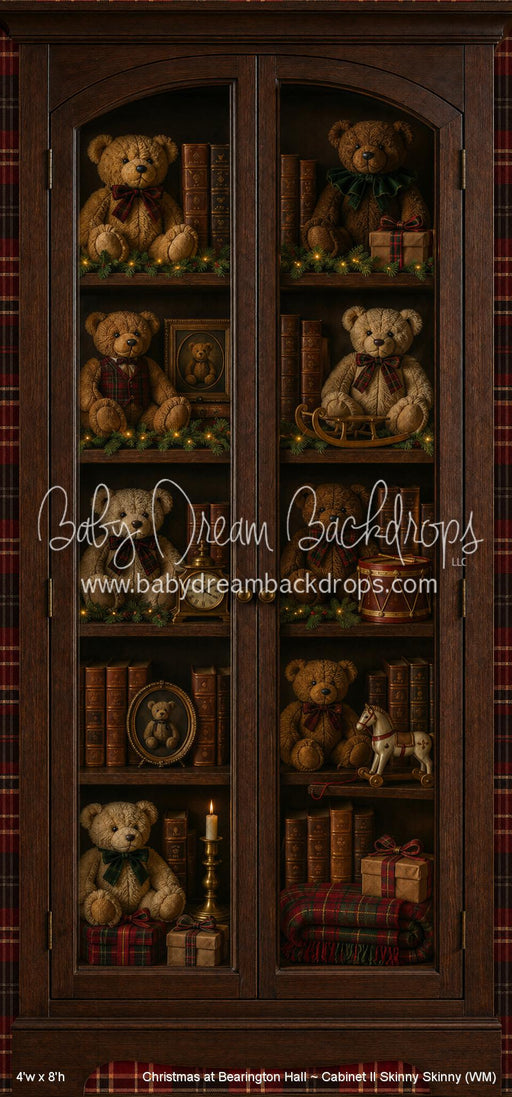 Christmas at Bearington Hall ~ Cabinet II Skinny Skinny (WM)