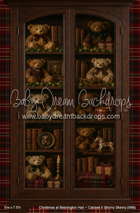 Christmas at Bearington Hall ~ Cabinet II Skinny Skinny (WM)