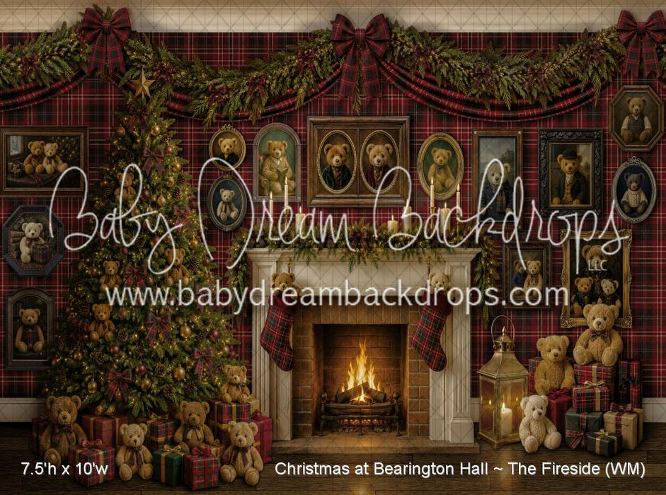 Christmas at Bearington Hall ~ The Fireside (WM)