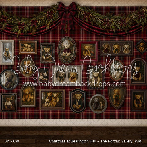 Christmas at Bearington Hall ~ The Portrait Gallery (WM)