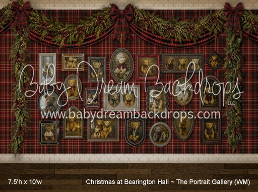 Christmas at Bearington Hall ~ The Portrait Gallery (WM)