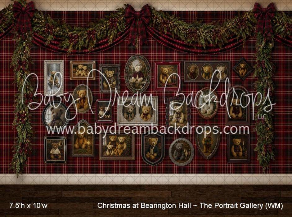 Christmas at Bearington Hall ~ The Portrait Gallery (WM)