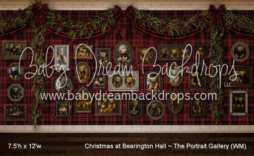 Christmas at Bearington Hall ~ The Portrait Gallery (WM)