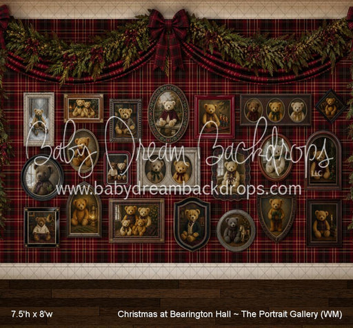 Christmas at Bearington Hall ~ The Portrait Gallery (WM)