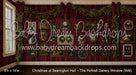 Christmas at Bearington Hall ~ The Portrait Gallery Window (WM)