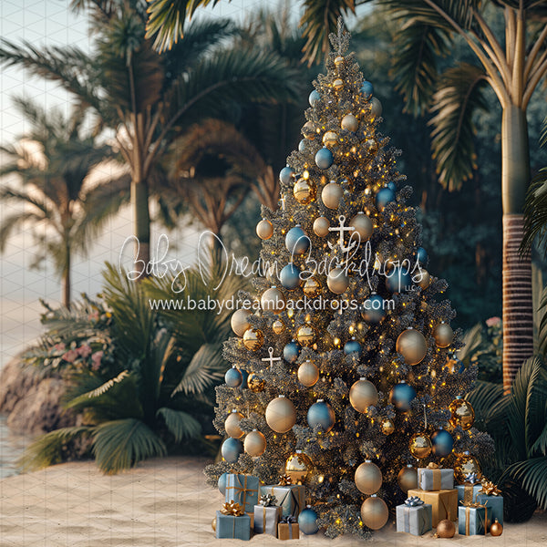 X Drop Christmas at the Beach Tree (JA)