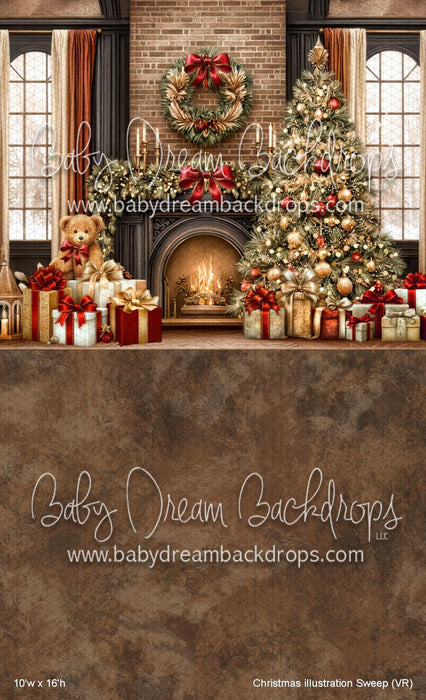 Christmas illustration Sweep (VR)