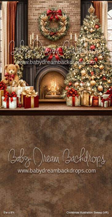 Christmas illustration Sweep (VR)