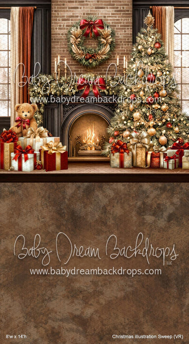 Christmas illustration Sweep (VR)