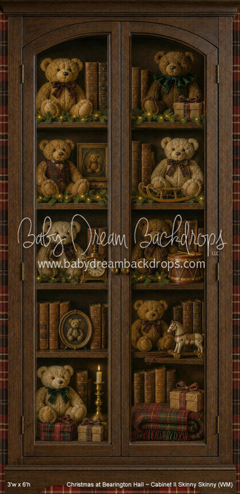 Christmas at Bearington Hall ~ Cabinet II Skinny (WM)