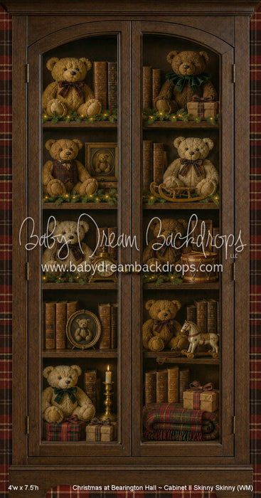 Christmas at Bearington Hall ~ Cabinet II Skinny (WM)