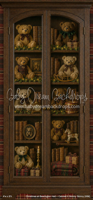 Christmas at Bearington Hall ~ Cabinet II Skinny (WM)
