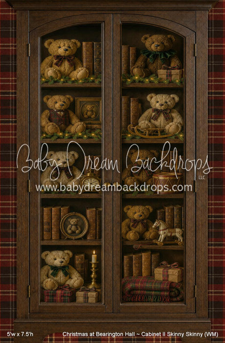 Christmas at Bearington Hall ~ Cabinet II Skinny (WM)