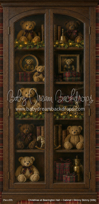 Christmas at Bearington Hall ~ Cabinet I Skinny (WM)
