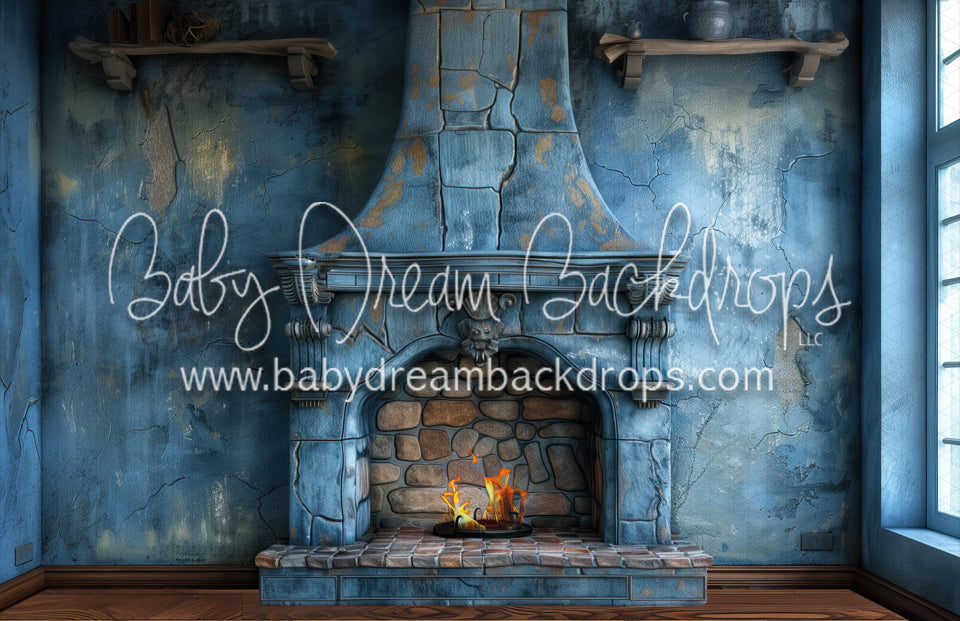 Cinder Fireplace (MD)