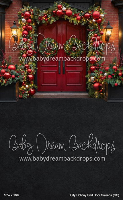 City Holiday Red Door Sweeps (CC)
