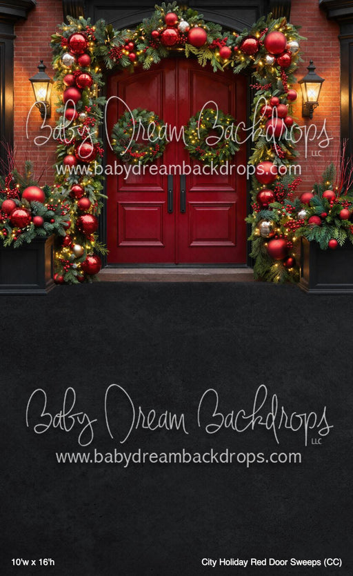 City Holiday Red Door Sweeps (CC)