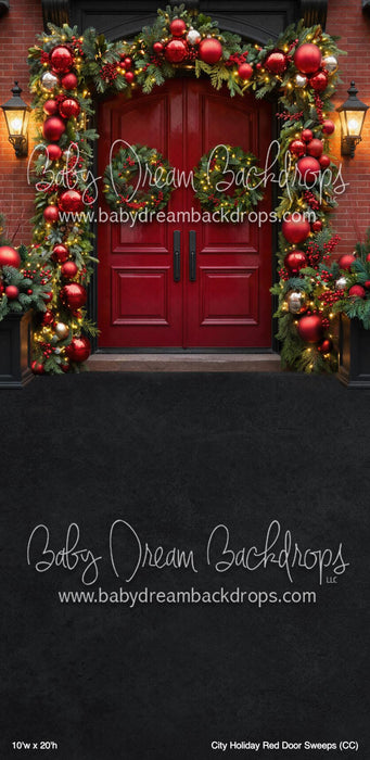 City Holiday Red Door Sweeps (CC)