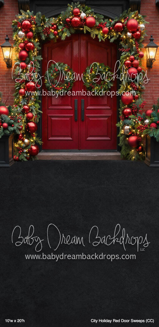 City Holiday Red Door Sweeps (CC)