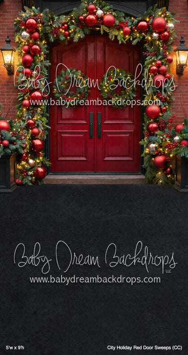 City Holiday Red Door Sweeps (CC)