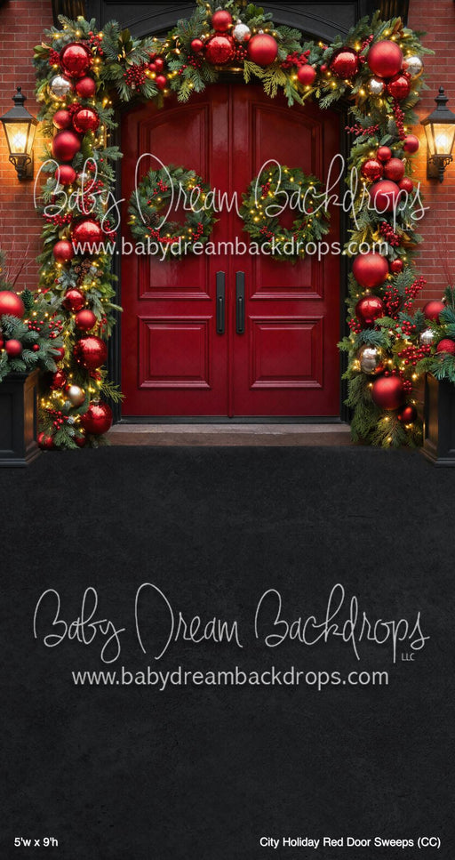 City Holiday Red Door Sweeps (CC)