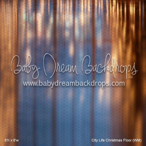 City Life Christmas Fabric Floor (WM)