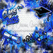 Class of 2026 Blue Graffiti Wall (WM)