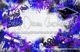 Class of 2026 Blue and Purple Graffiti Wall (WM)