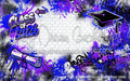 Class of 2026 Blue and Purple Graffiti Wall (WM)