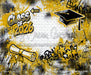 Class of 2026 Gold Graffiti Wall (WM)