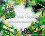 Class of 2026 Green Graffiti Wall (WM)