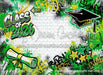 Class of 2026 Green Graffiti Wall (WM)