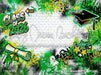 Class of 2026 Green Graffiti Wall (WM)