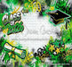 Class of 2026 Green Graffiti Wall (WM)