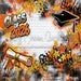 Class of 2026 Orange Graffiti Wall (WM)